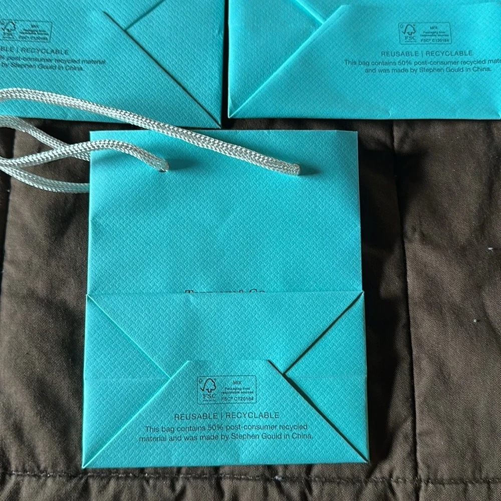 Assorted Tiffany & Co. Gift Bags